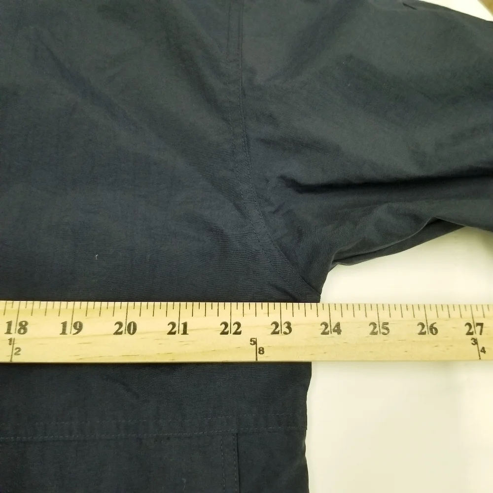 Gear for sports lightweight wind breaker jacket‎ coat size Medium dark navy blue